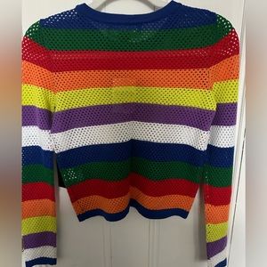 💜💚❤️MULTICOLORED BEACH COVER UP SHIRT MUST GO 💜💚🤍💙